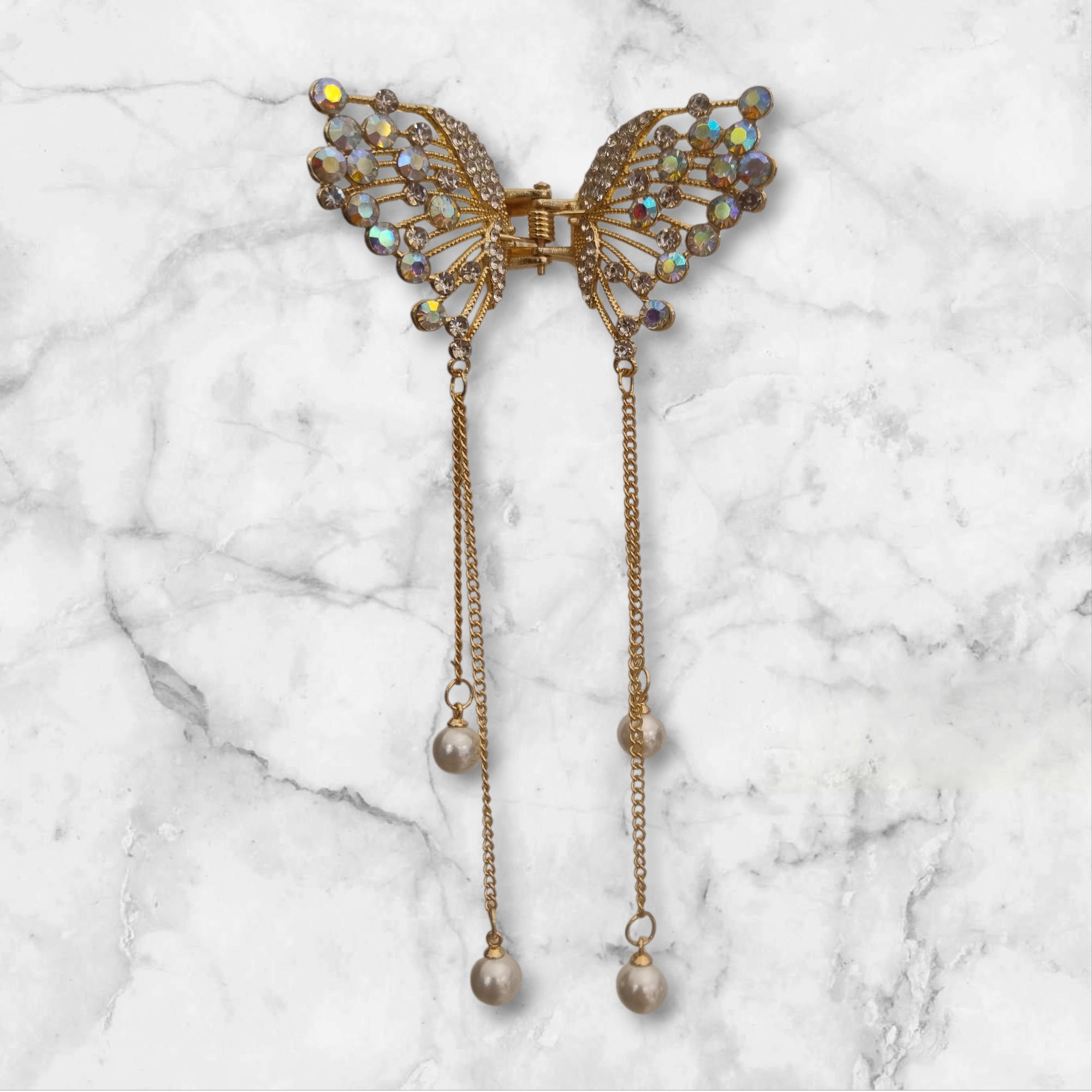 Hebilla Mariposa Dorada